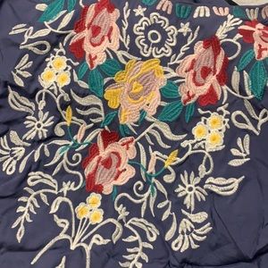 Beautiful floral embroidered tunic